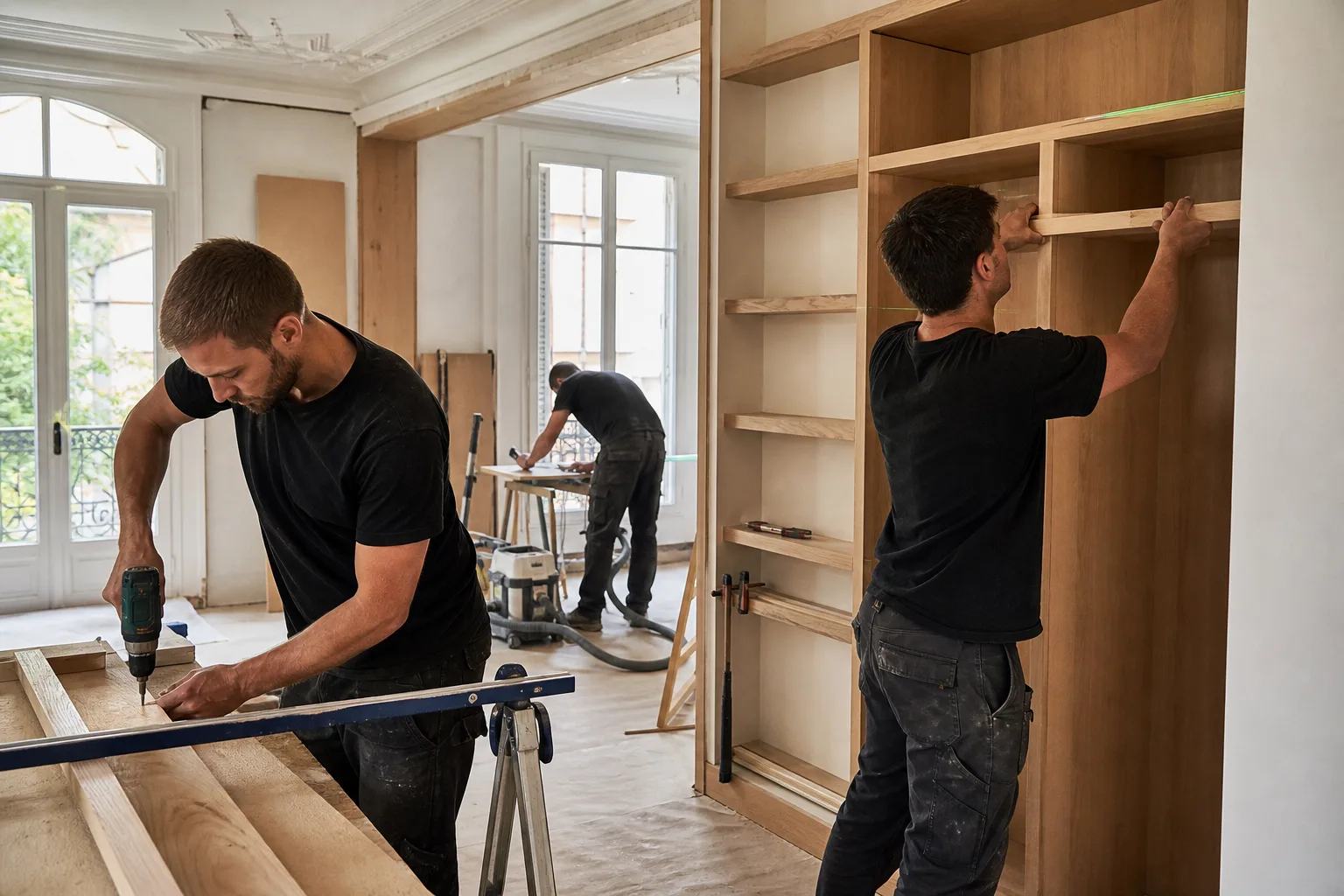 Plâtrerie et cloisons à Nice — prestation